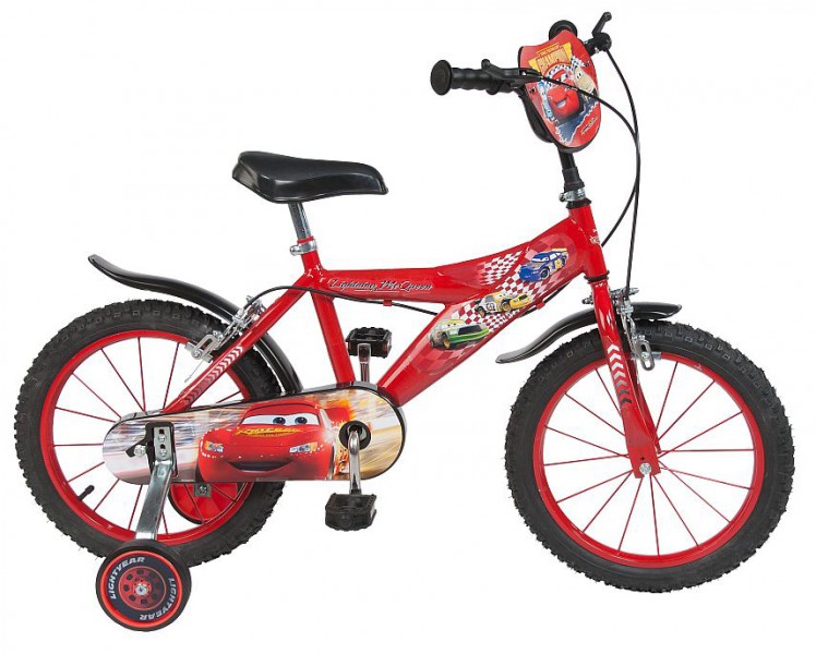 12 14 16 12" 14" 16" Zoll Kinderfahrrad Disney Cars