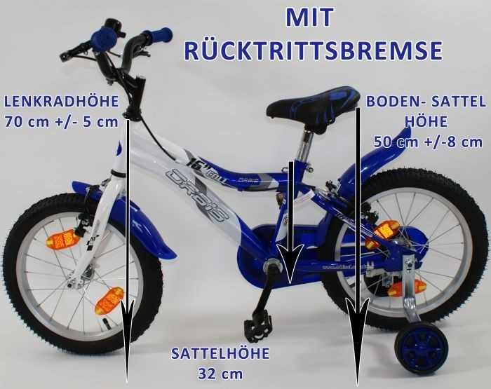 16 ZOLL KINDER FAHRRAD KINDERFAHRRAD KINDER RAD JUGENDFAHRRAD