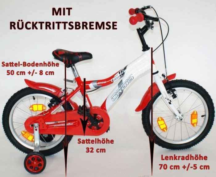 16 20 ZOLL BMX KINDER FAHRRAD RAD KINDERFAHRRAD 16 20 JUGENDFAHRRAD