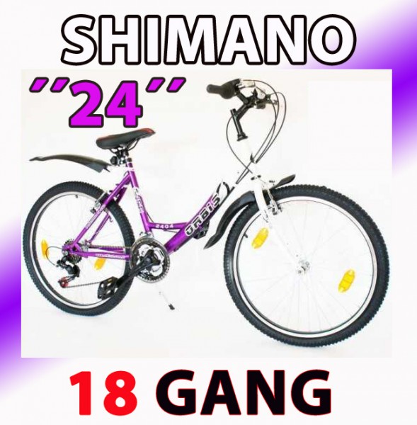 24 ZOLL MÄDCHENFAHRRAD SHIMANO 18 GANG KINDERFAHRRAD KINDER FAHRRAD